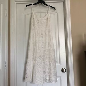 White Eyelet Sundress
